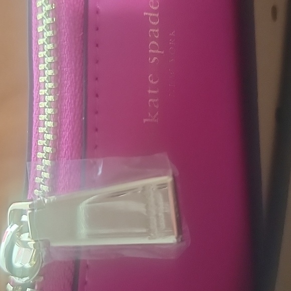 New Kate Spade New York Women's Zip Embossed Logo Pink Belt Bag L/XL $90! - Picture 4 of 9